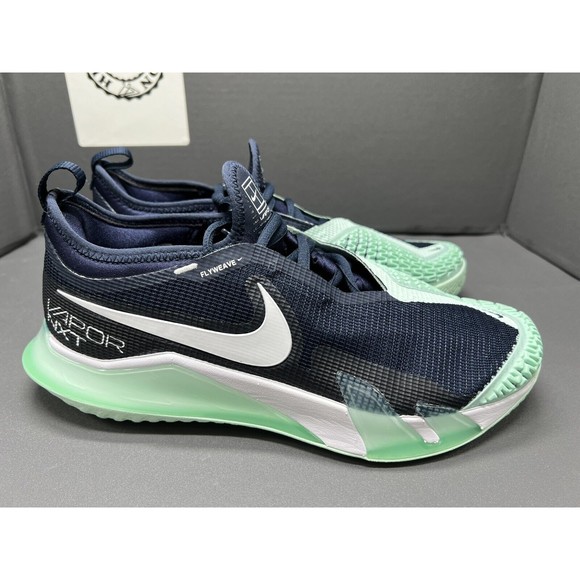 Nike React Vapor NXT HC Obsidian White Mint Shoes CV0742-410 Women Sz 8.5 NEW - Picture 4 of 12
